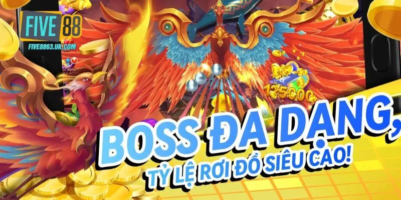 Bắn Cá Thần Rồng tại Five88