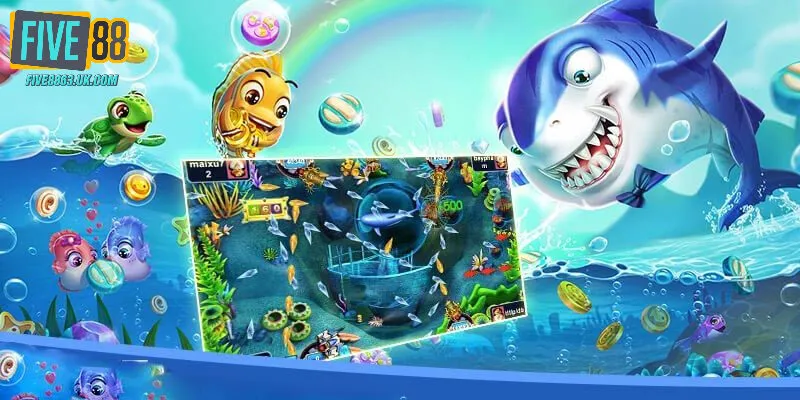 Chỉ cần tiêu diệt cá, bạn sẽ thu về điểm thưởng