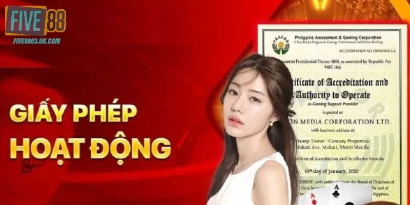 Những loại chứng nhận mà Five88 đang có