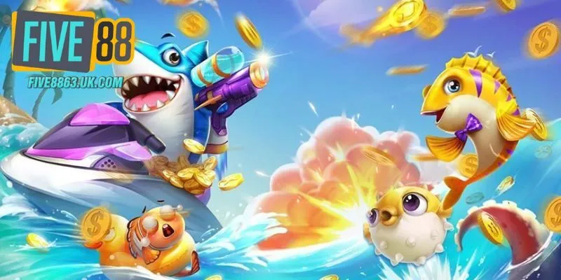 Các sảnh bắn cá đặc sắc có mặt tại FIVE88