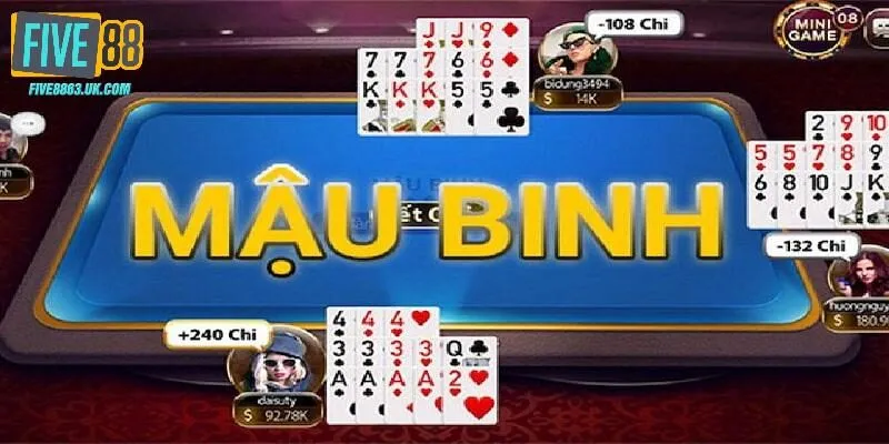 Lưu ý khi chơi bài Mậu Binh online cho bạn mới tại Five88