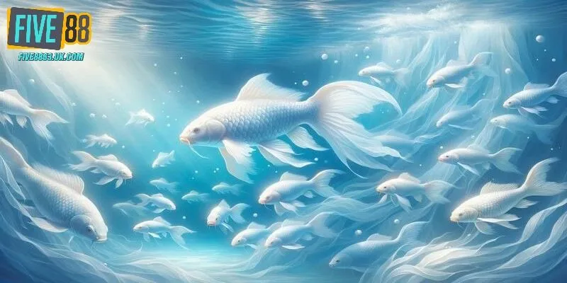 Chiêm bao gặp cá chép trắng xuất hiện là điềm báo khó khăn